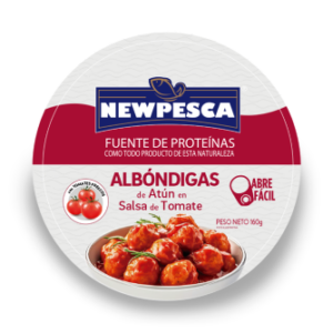 ALBONDIGAS DE ATÚN EN SALSA DE TOMATE